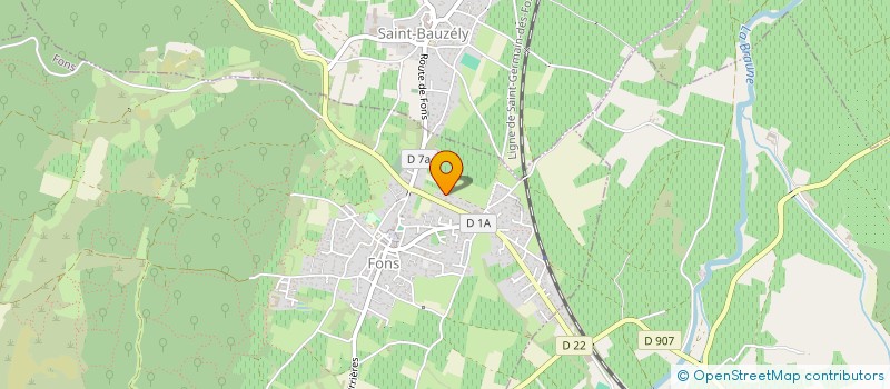 localisation de l'entreprise MADAME EMILIE HEAP  FONS OUTRE GARDON