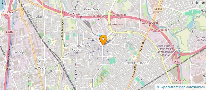 localisation de l'entreprise MADAME EMILIE HEDE à TOULOUSE