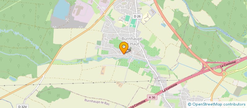 localisation de l'entreprise MADAME EMILIE HENIQUE  MASEVAUX-NIEDERBRUCK