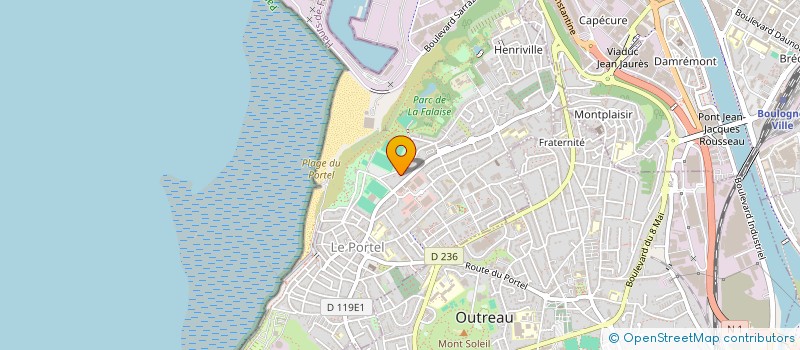 localisation de l'entreprise MADAME EMILIE HERBEZ  LE PORTEL