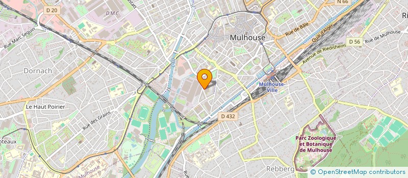 localisation de l'entreprise MADAME EMILIE HERRMANN  MULHOUSE