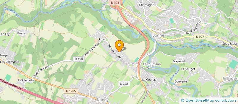 localisation de l'entreprise MADAME EMILIE HESSE  BONNE