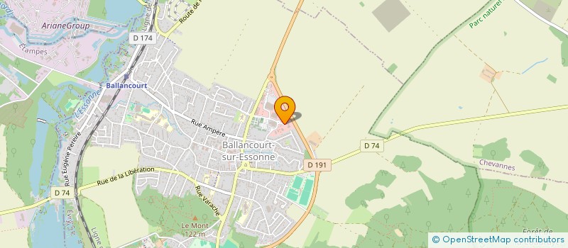 localisation de l'entreprise MADAME EMILIE HEYMAN à BALLANCOURT-SUR-ESSONNE