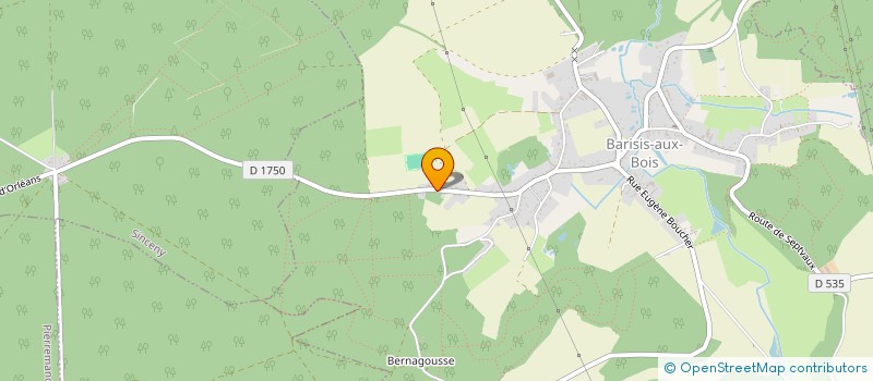 localisation de l'entreprise MADAME EMILIE HOMBERT  BARISIS-AUX-BOIS