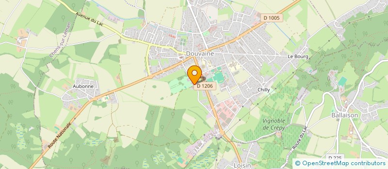 localisation de l'entreprise MADAME EMILIE HOOGTEILING  DOUVAINE