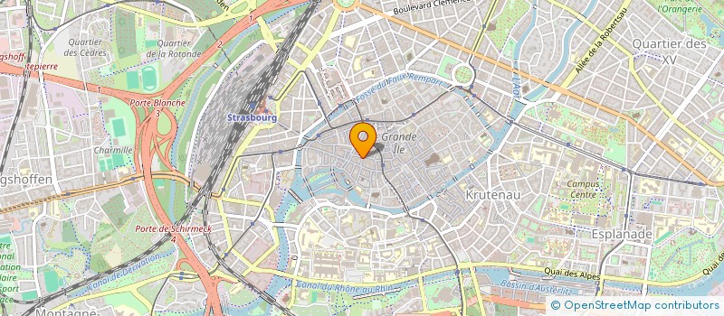 localisation de l'entreprise MADAME EMILIE HUARD à STRASBOURG