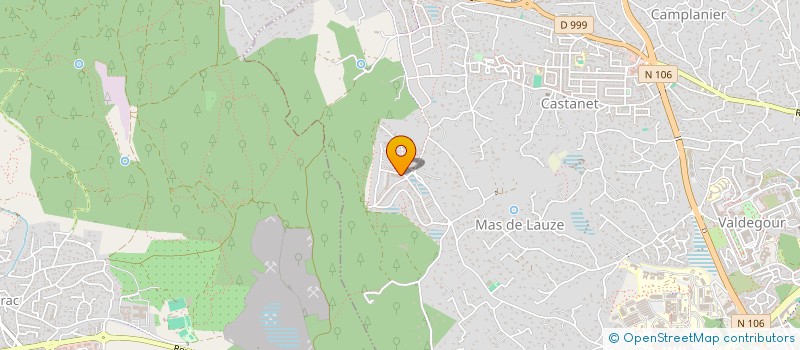 localisation de l'entreprise MADAME EMILIE HUBERT  NIMES