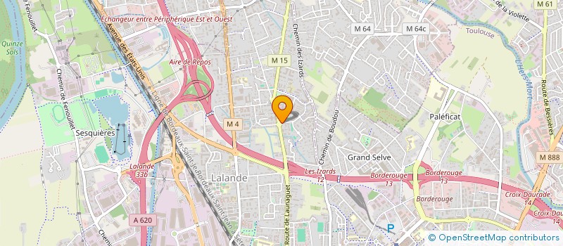 localisation de l'entreprise MADAME EMILIE HUBERT à TOULOUSE