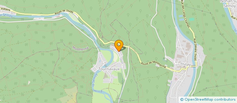 localisation de l'entreprise MADAME EMILIE HUDREAUX  TOURNAVAUX