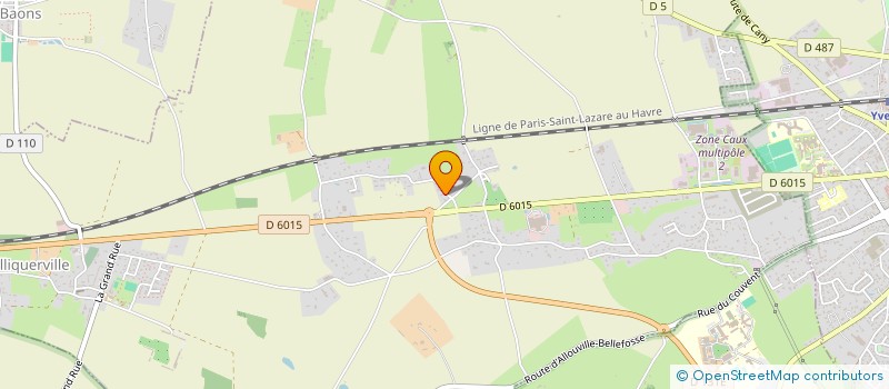 localisation de l'entreprise MADAME EMILIE HUE à VALLIQUERVILLE