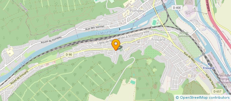 localisation de l'entreprise MADAME EMILIE HUMBERT  FROUARD