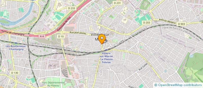 localisation de l'entreprise MADAME EMILIE ILUFA-LIKWELA à VILLIERS-SUR-MARNE