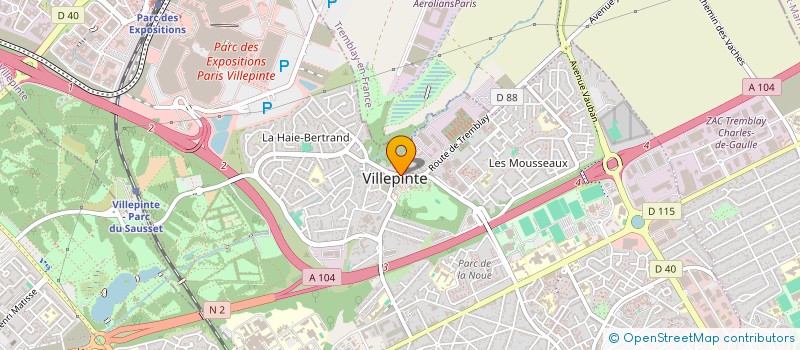 localisation de l'entreprise MADAME EMILIE ISTANBULLU à VILLEPINTE