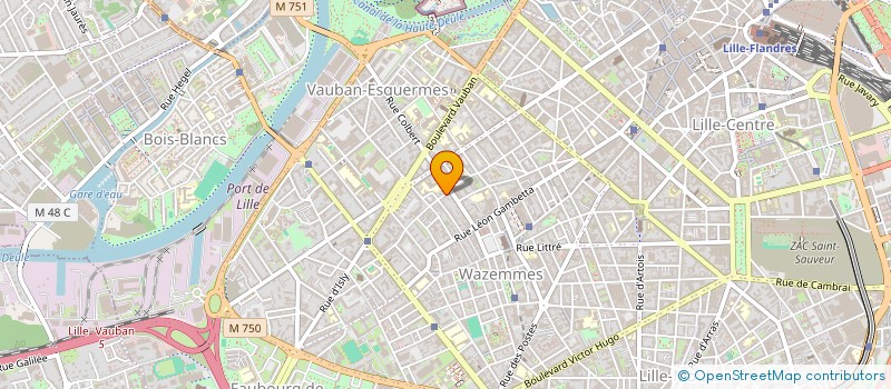 localisation de l'entreprise MADAME EMILIE JASAITIS à LILLE