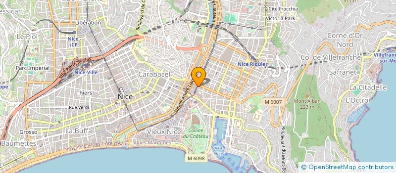 localisation de l'entreprise MADAME EMILIE JAUSSAUD à NICE
