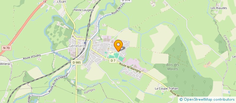 localisation de l'entreprise MADAME EMILIE JEANDEAU  CIRY-LE-NOBLE