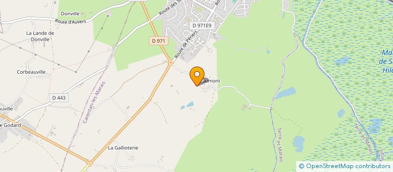 localisation de l'entreprise MADAME EMILIE JEUDI  CARENTAN-LES-MARAIS