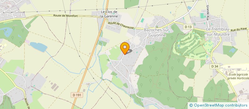 localisation de l'entreprise MADAME EMILIE JONIK  BAZOCHES-SUR-GUYONNE