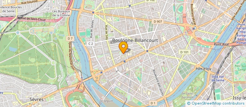 localisation de l'entreprise MADAME EMILIE JOSEPH à BOULOGNE-BILLANCOURT