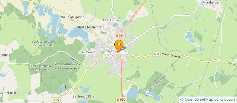 localisation de l'entreprise MADAME EMILIE JOUANNET à CHENERAILLES
