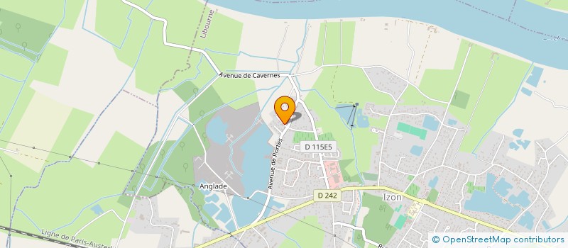 localisation de l'entreprise MADAME EMILIE JOUTEL  IZON