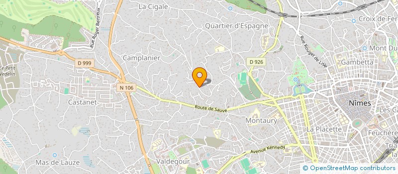 localisation de l'entreprise MADAME EMILIE JOVER  NIMES