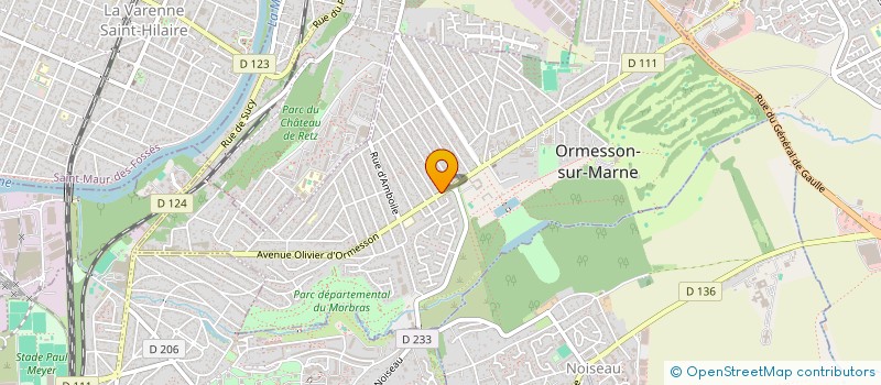 localisation de l'entreprise MADAME EMILIE JUILLOT PAPASSIAN  ORMESSON-SUR-MARNE