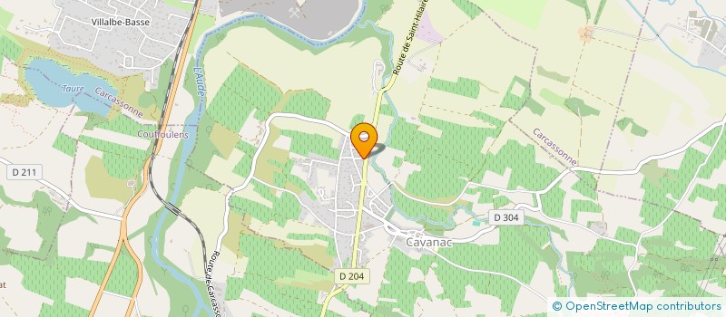 localisation de l'entreprise MADAME EMILIE JUIN  CAVANAC