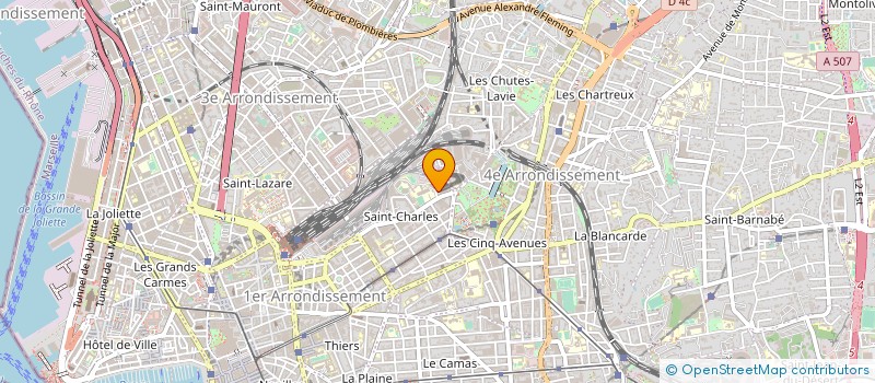 localisation de l'entreprise MADAME EMILIE JULIEN à MARSEILLE
