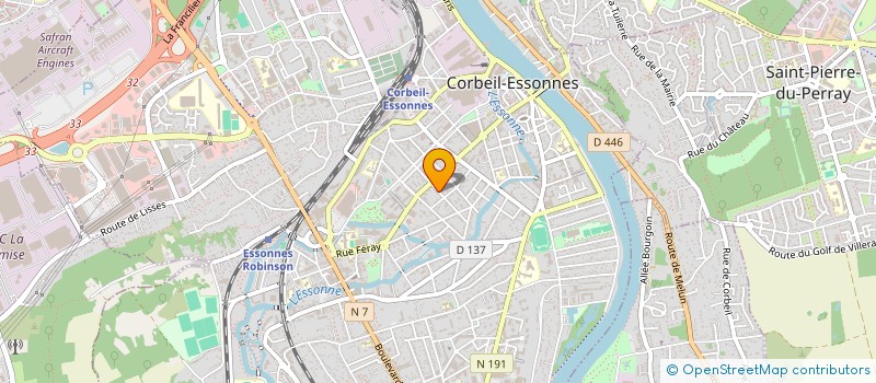 localisation de l'entreprise MADAME EMILIE KANTE à CORBEIL-ESSONNES
