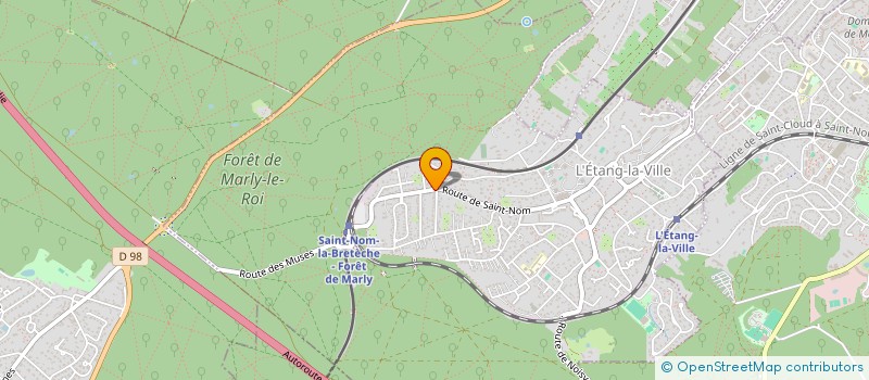localisation de l'entreprise MADAME EMILIE KAUFMANN à L'ETANG-LA-VILLE