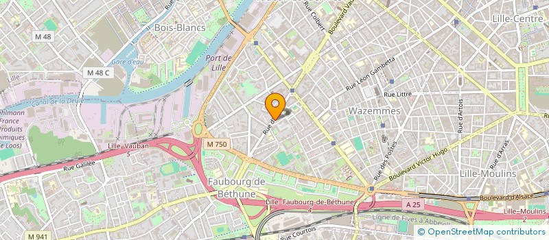 localisation de l'entreprise MADAME EMILIE KLAFCZYNSKI à LILLE
