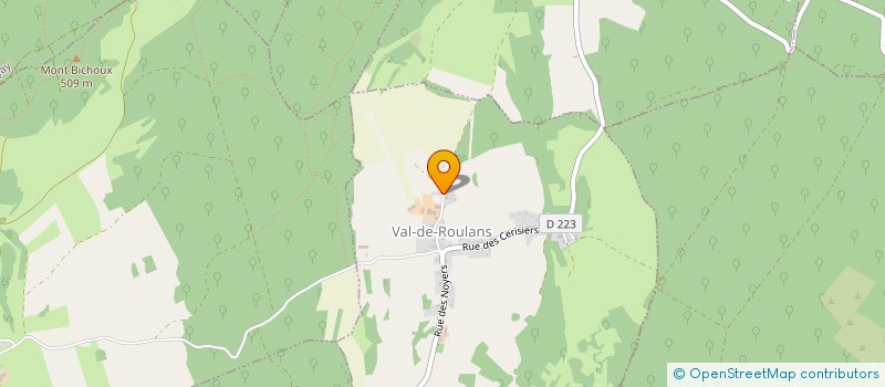 localisation de l'entreprise MADAME EMILIE KNOCKAERT  VAL-DE-ROULANS