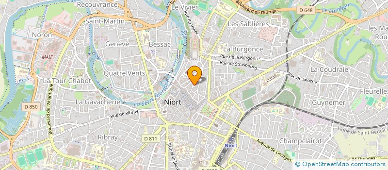localisation de l'entreprise MADAME EMILIE KOUNVONGLASY à NIORT