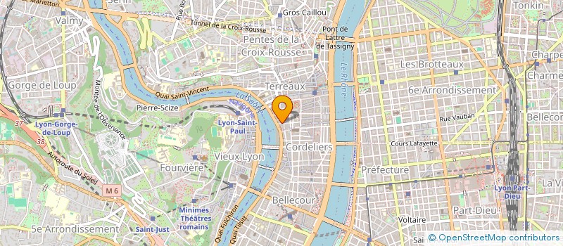 localisation de l'entreprise MADAME EMILIE KUBLER à LYON