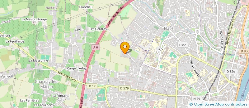 localisation de l'entreprise MADAME EMILIE KUMPF  CHARNAY-LES-MACON