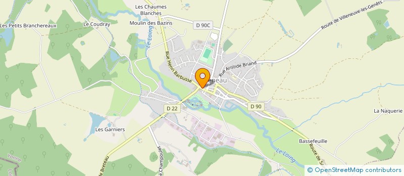 localisation de l'entreprise MADAME EMILIE LABBE  BLENEAU