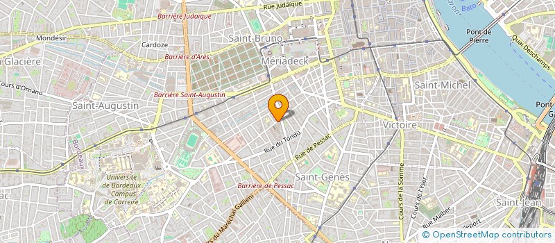 localisation de l'entreprise MADAME EMILIE LACAZE  BORDEAUX