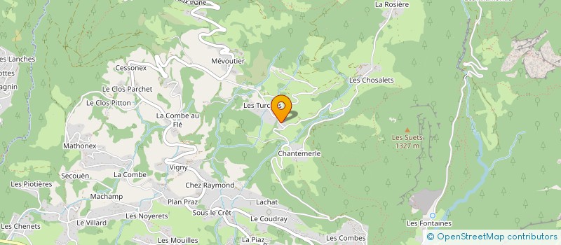 localisation de l'entreprise MADAME EMILIE LAGE à SAMOENS