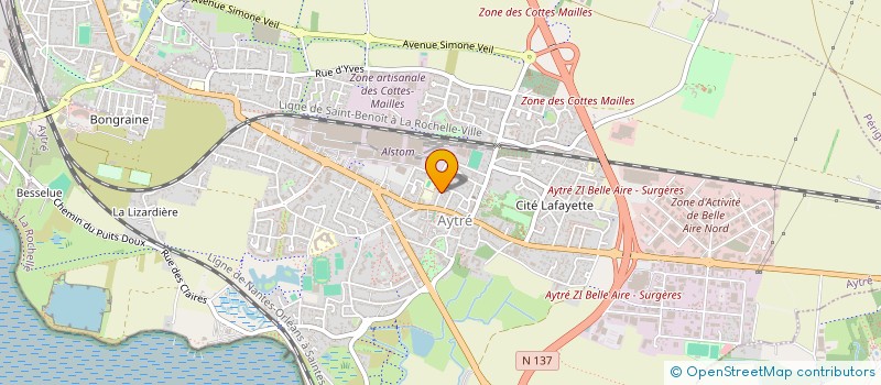 localisation de l'entreprise MADAME EMILIE LAMBERT  REZE