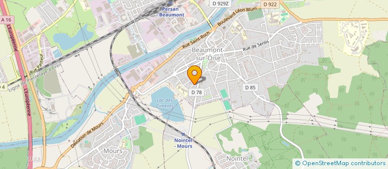 localisation de l'entreprise MADAME EMILIE LAMBIN à BRUYERES-SUR-OISE