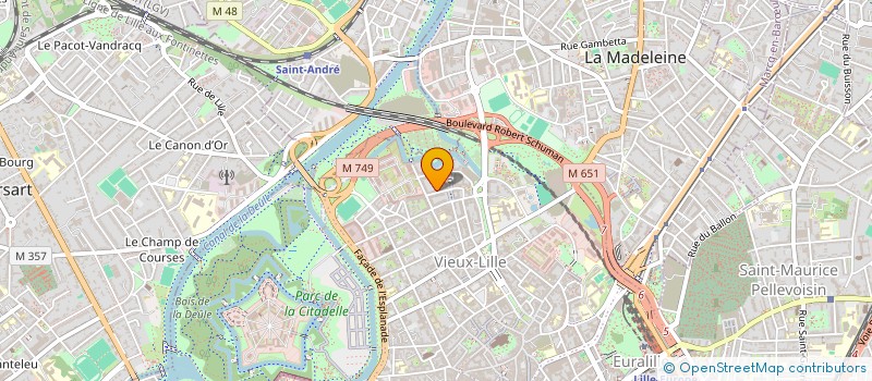 localisation de l'entreprise MADAME EMILIE LAMEIRE à LILLE