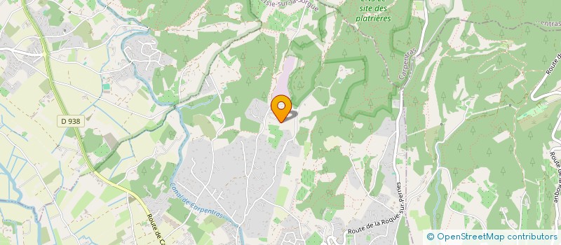 localisation de l'entreprise MADAME EMILIE LAMELOISE  L'ISLE-SUR-LA-SORGUE