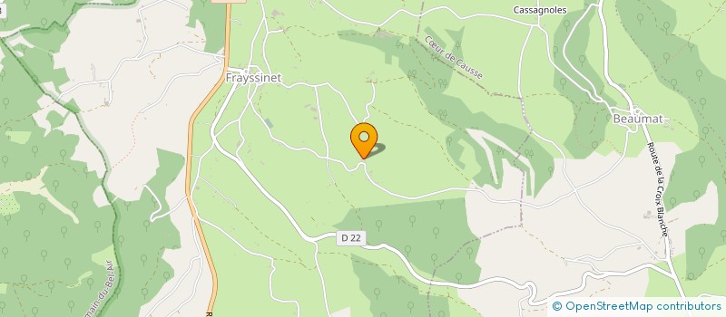 localisation de l'entreprise MADAME EMILIE LAMPE  SAINT-CHAMARAND