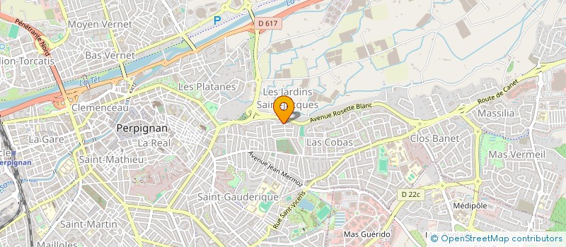 localisation de l'entreprise MADAME EMILIE LANCELIN à PERPIGNAN