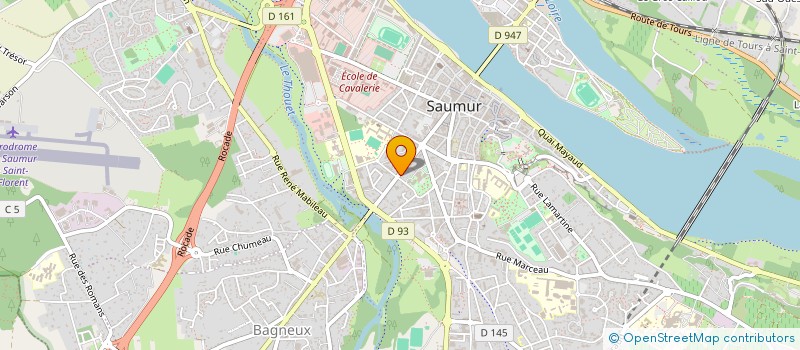 localisation de l'entreprise MADAME EMILIE LANCESSEUR  SAUMUR