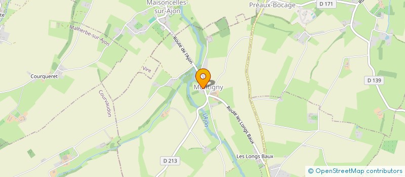 localisation de l'entreprise MADAME EMILIE LANCLUME  MONTIGNY