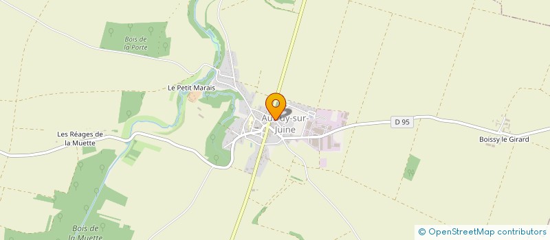 localisation de l'entreprise MADAME EMILIE LANG à AUTRUY-SUR-JUINE