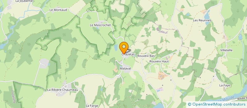 localisation de l'entreprise MADAME EMILIE LANGER  BUJALEUF