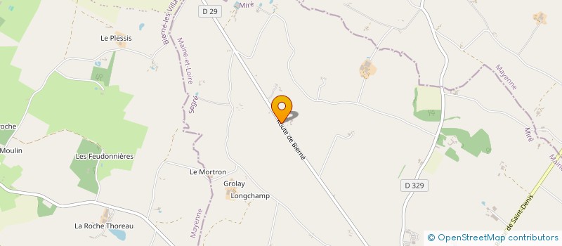 localisation de l'entreprise MADAME EMILIE LANGEVIN  MIRE